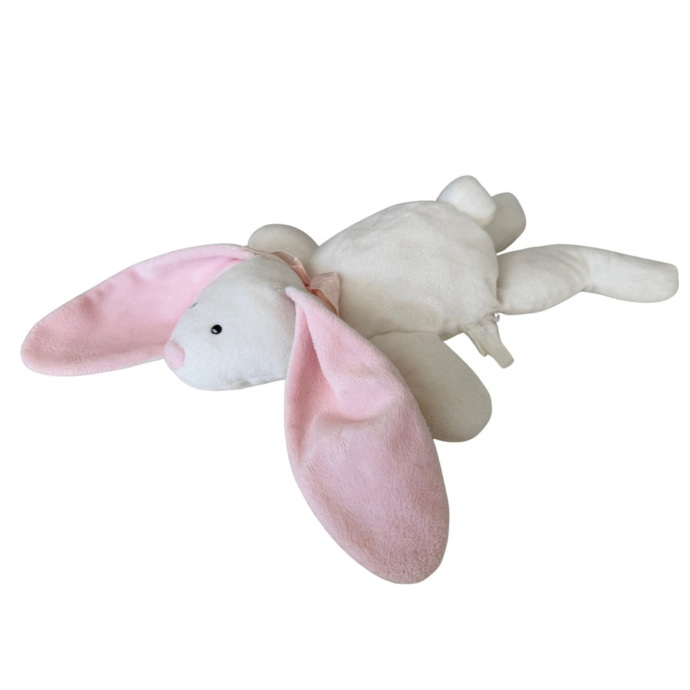 North American Bear Co 1992 White Floppy Bunny Plush Stuffed Toy 16" RARE